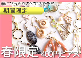 格安限定販売400円ピアス