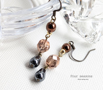 激安アクセサリ・限定400円ピアス・メタリックピアス1